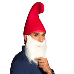 Kapitán s plným fúzom, biely